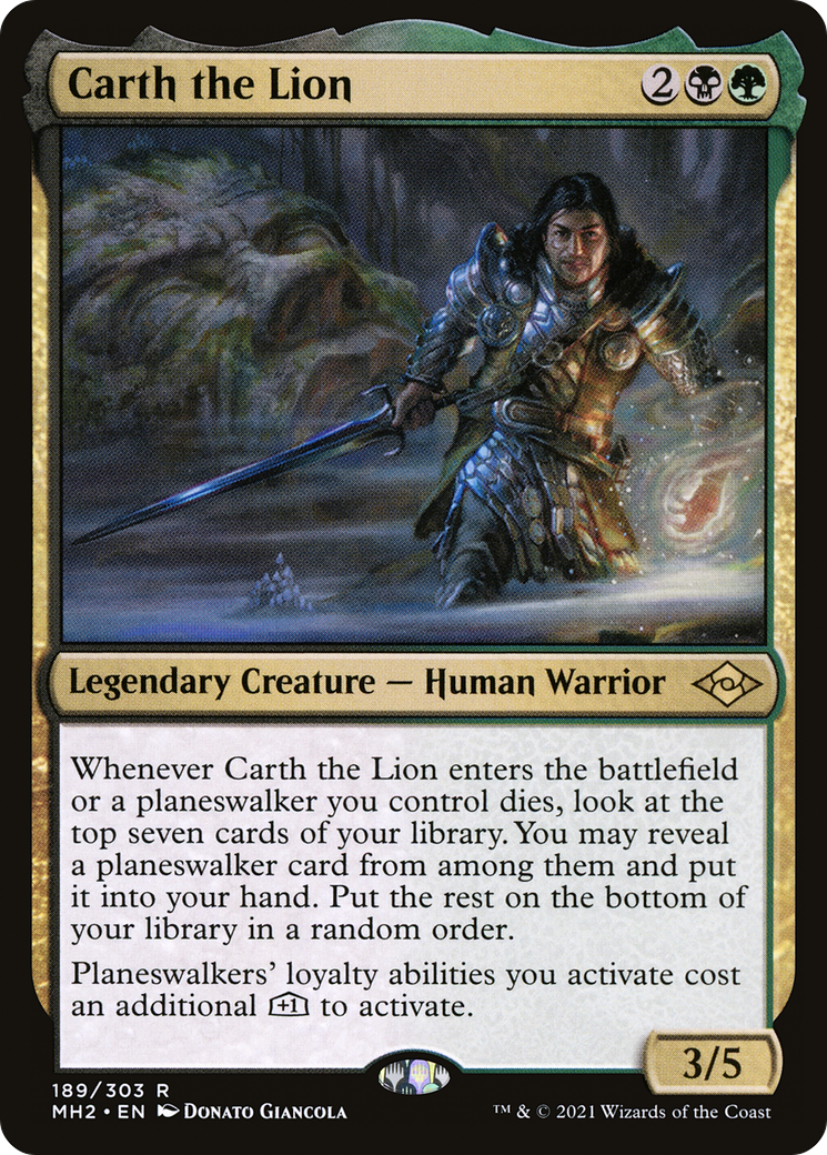 Carth the Lion [MH2 - 189]