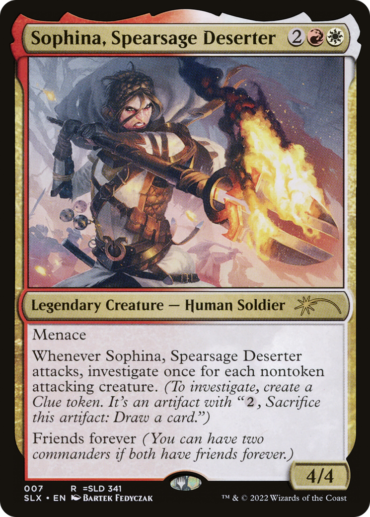 Sophina, Spearsage Deserter [SLX - 7]