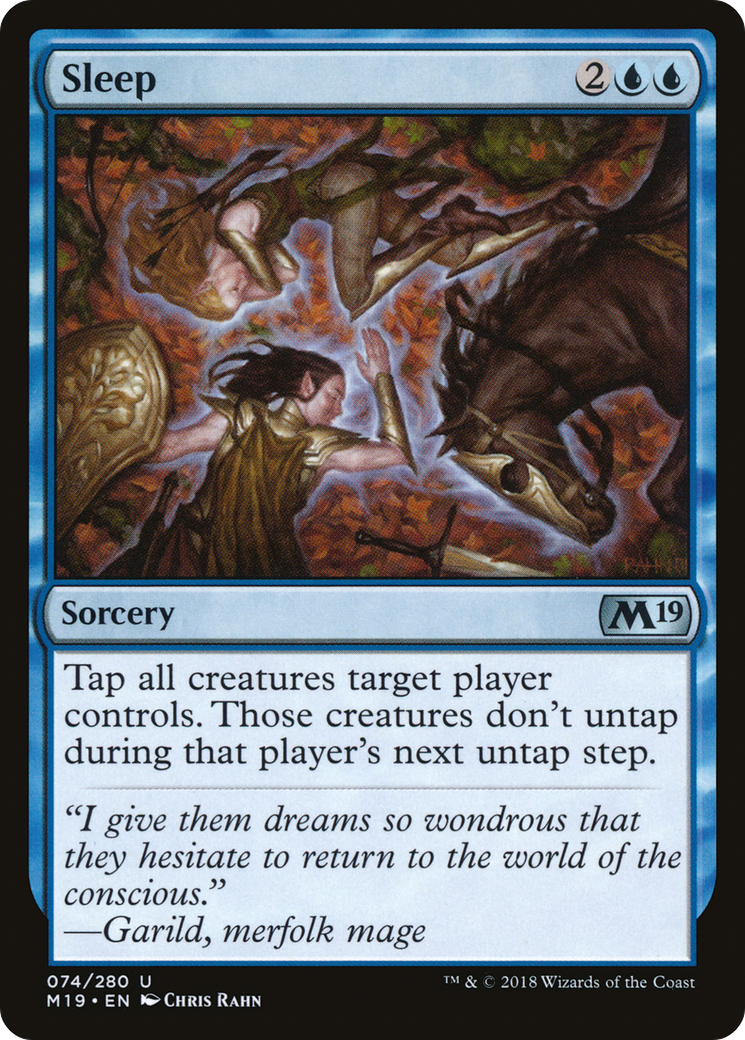 Sleep [M19 - 74]