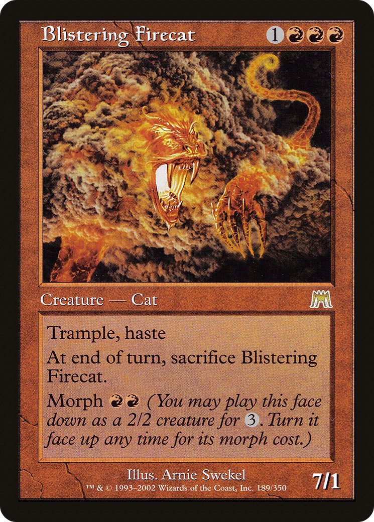 Blistering Firecat [ONS - 189]