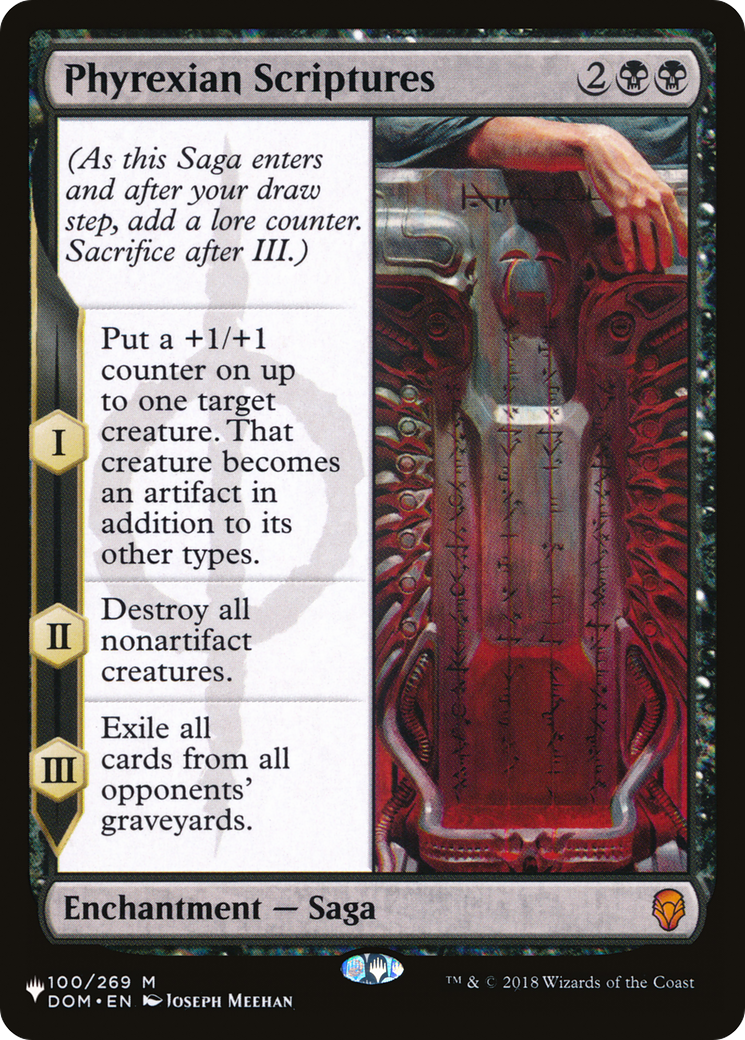 Phyrexian Scriptures [LIST - 100/269]