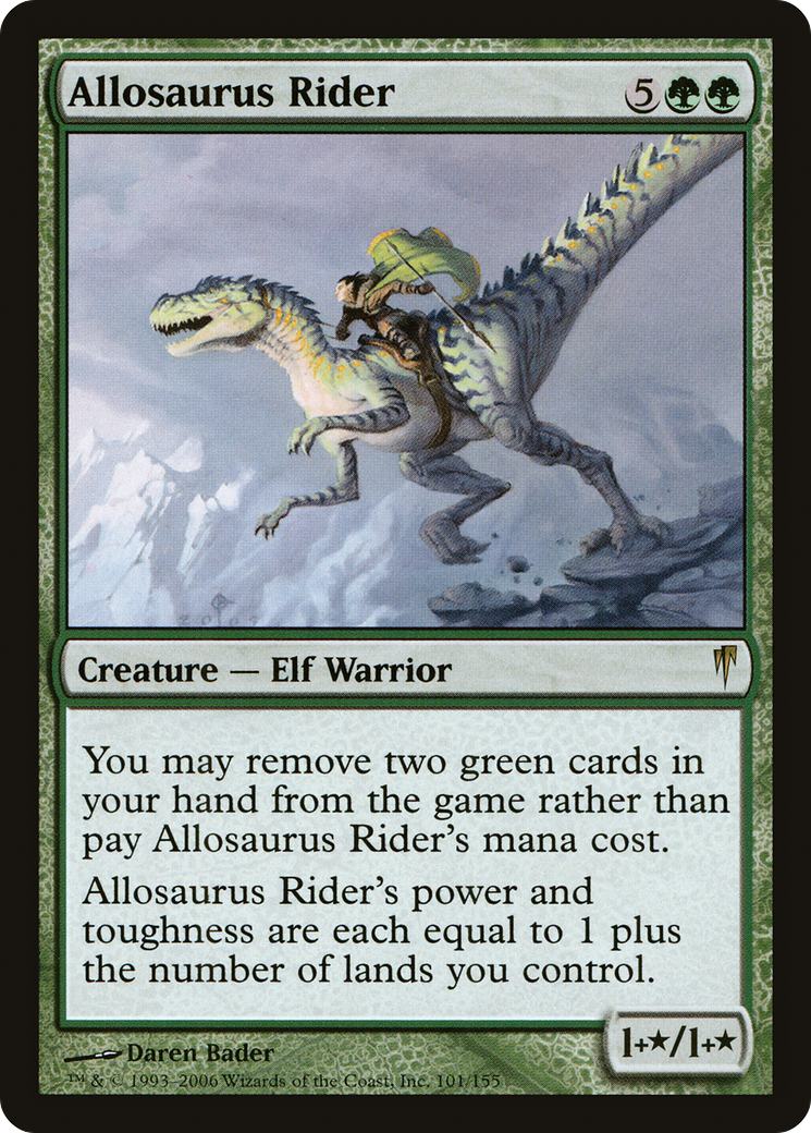 Allosaurus Rider [CSP - 101]