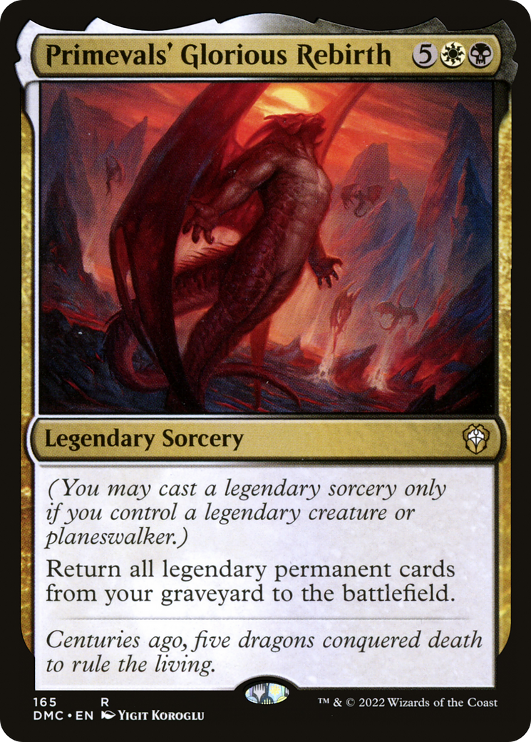 Primevals' Glorious Rebirth [DMC - 165]