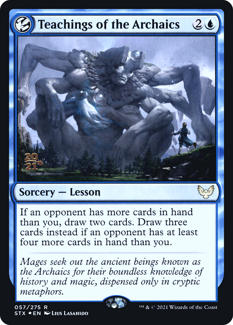 Teachings of the Archaics [PRE - 57]