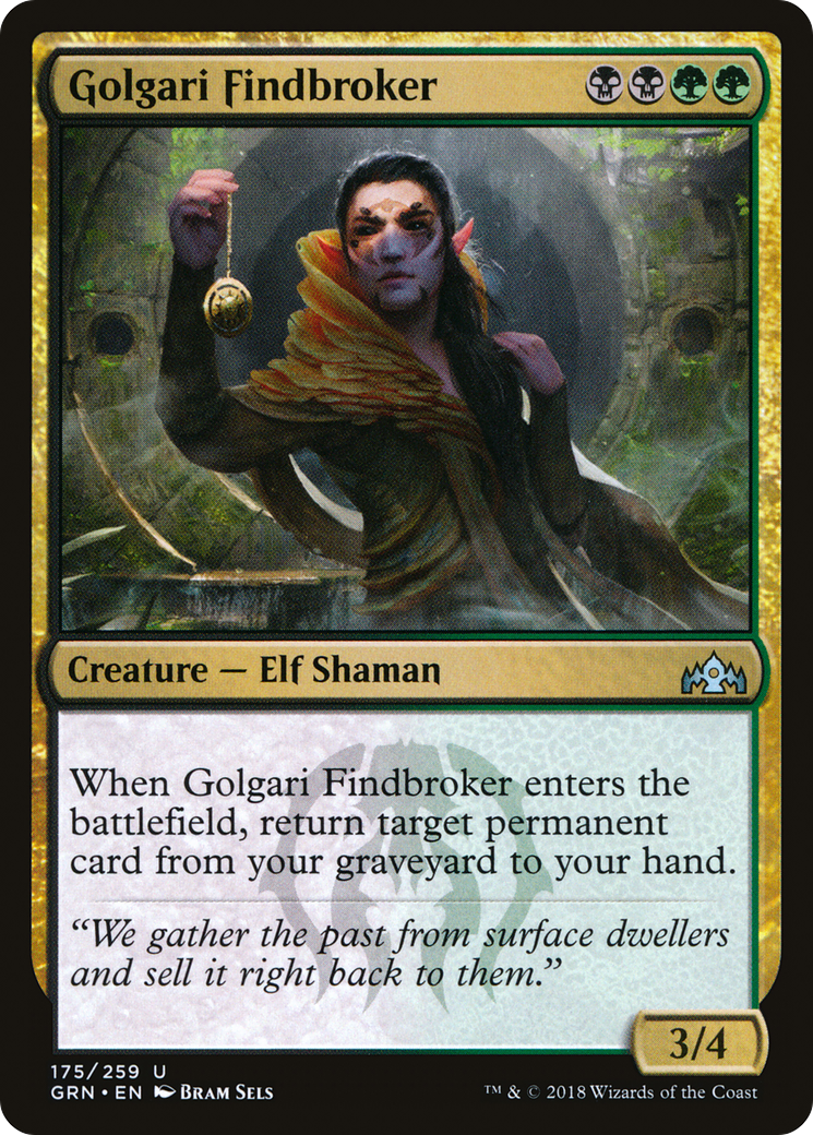Golgari Findbroker [GRN - 175]