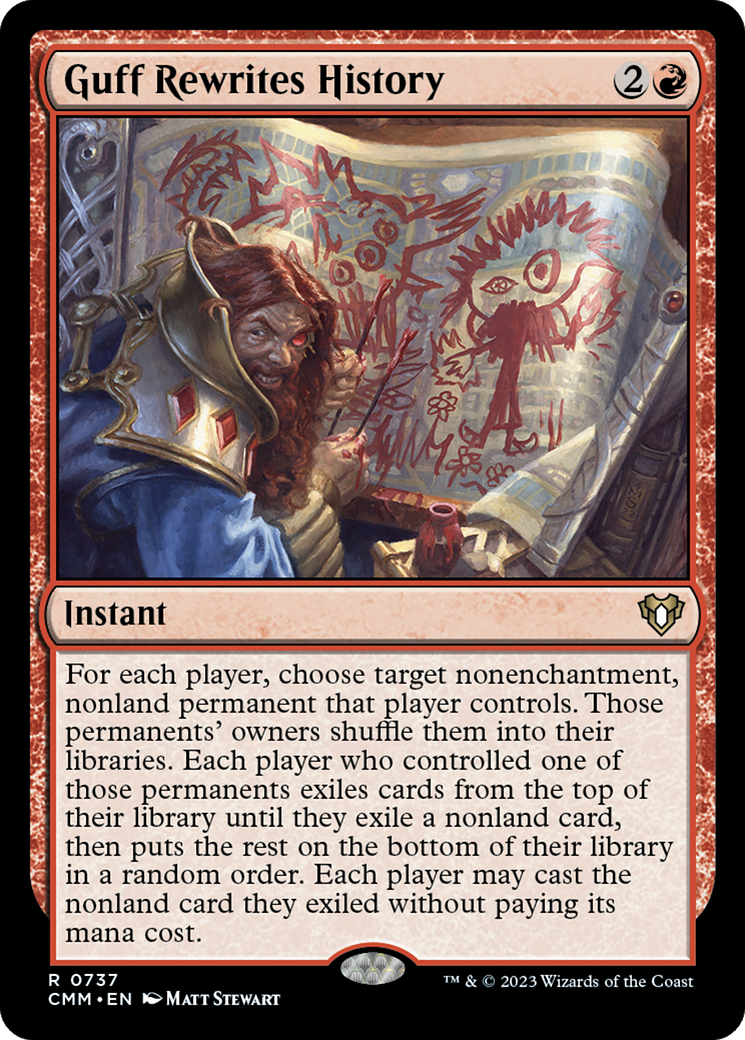 Guff Rewrites History [CMM - 737]