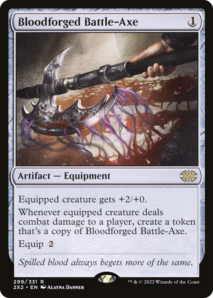 Bloodforged Battle-Axe [2X2 - 299]