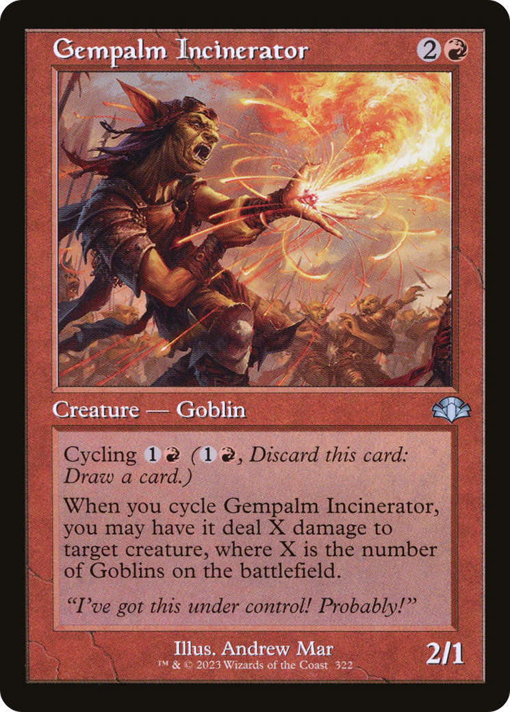 Gempalm Incinerator (Retro Frame) [DMR - 322]