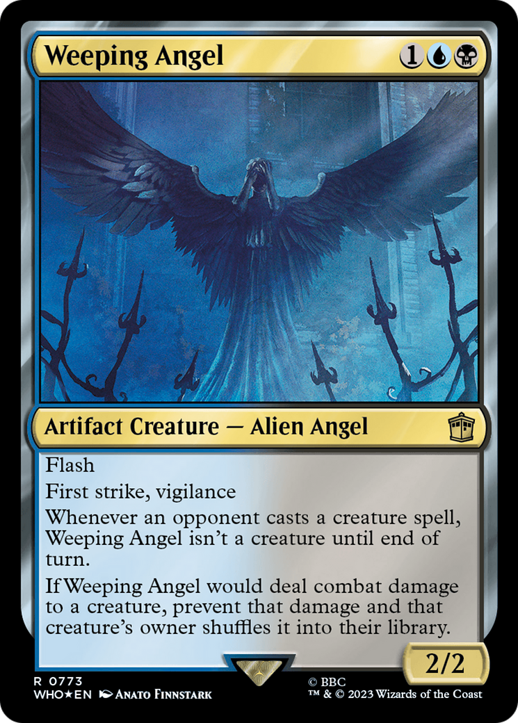 Weeping Angel (Surge Foil) (WHO-773) - Doctor Who Foil