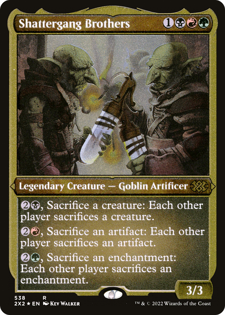Shattergang Brothers (Foil Etched) [2X2 - 538]