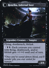 Henrika Domnathi (PRE-119) - Innistrad: Crimson Vow Promos: (Double Faced Transform) Foil