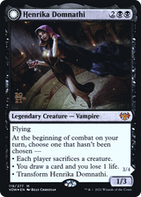Henrika Domnathi (PRE-119) - Innistrad: Crimson Vow Promos: (Double Faced Transform) Foil