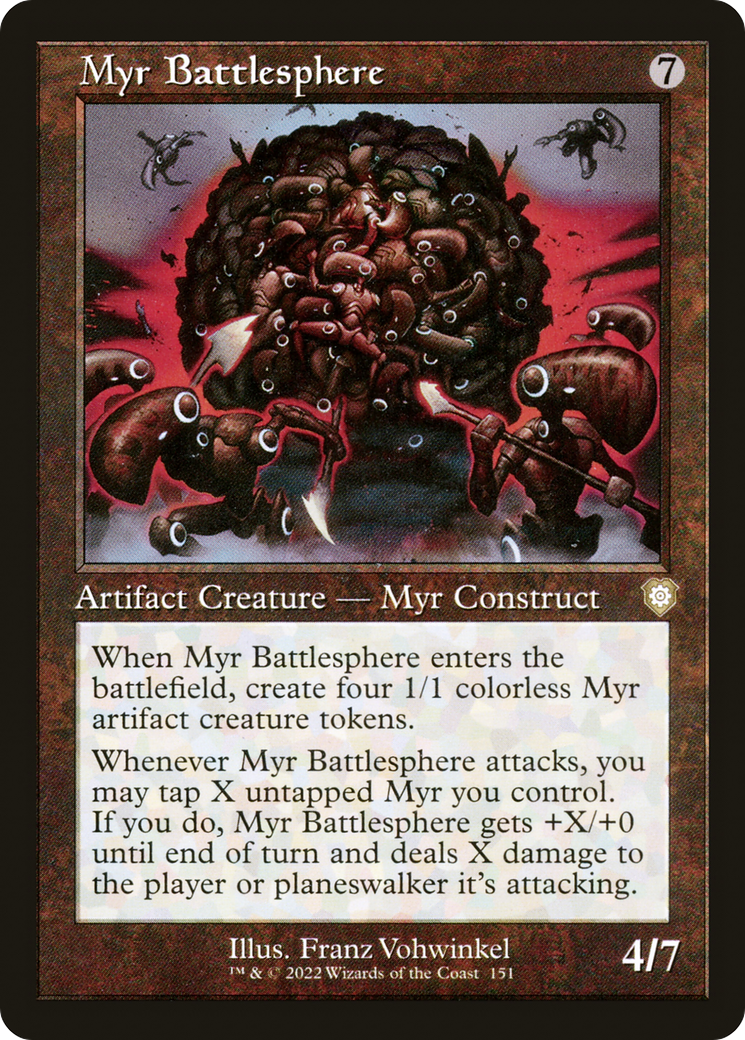 Myr Battlesphere (Retro Frame) [BRC - 151]