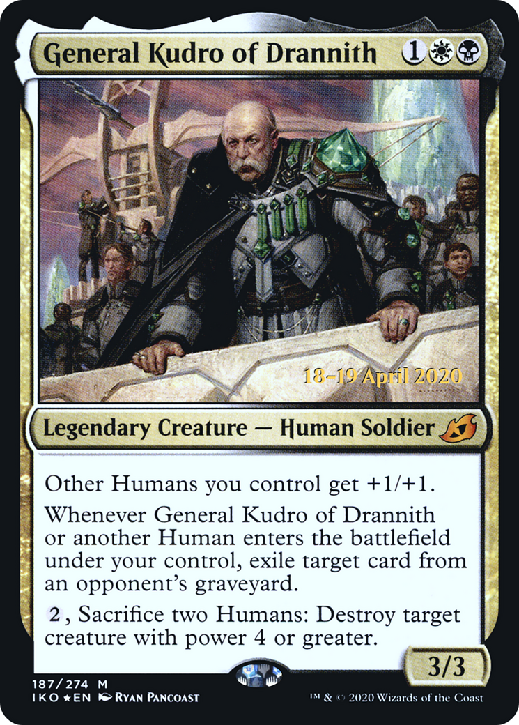 General Kudro of Drannith (PRE-187) - Ikoria: Lair of Behemoths Promos Foil