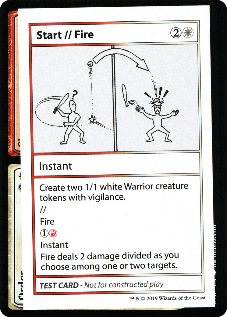 Start // Fire (No PW Symbol) [CMB1 - N/A]