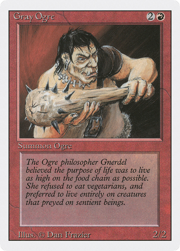 Gray Ogre [3ED - N/A]