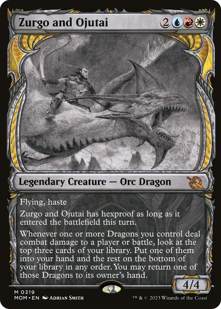 Zurgo and Ojutai (Showcase) [MOM - 319]