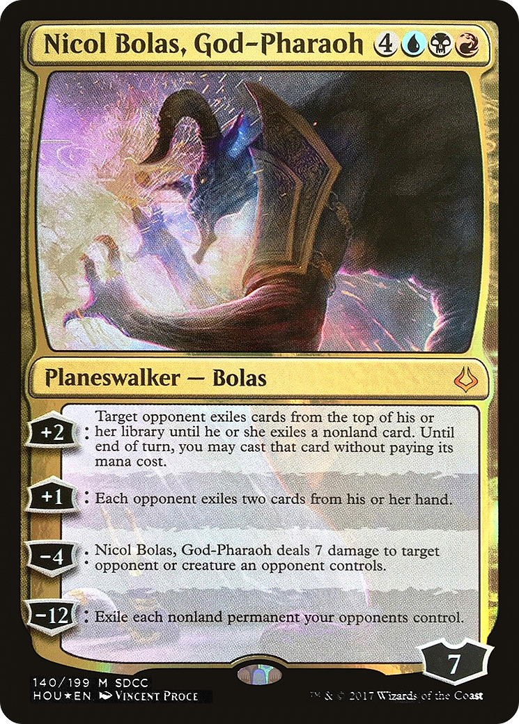 Nicol Bolas, God-Pharaoh (SDCC 2017 Exclusive) [MEDIA - 140]