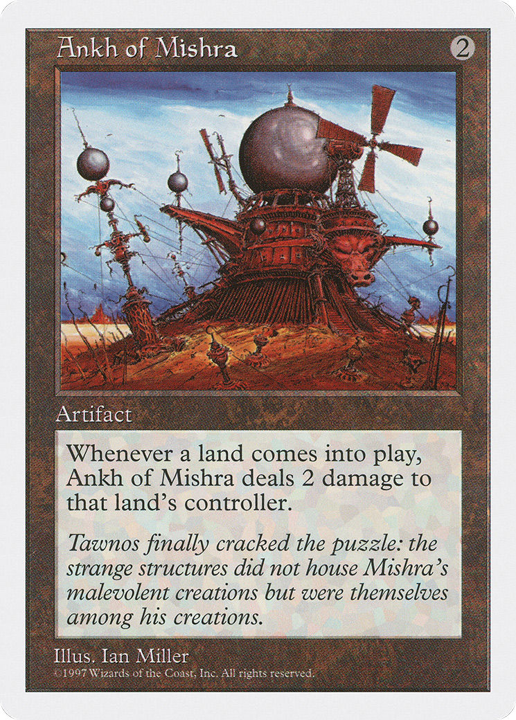 Ankh of Mishra [5ED - N/A]