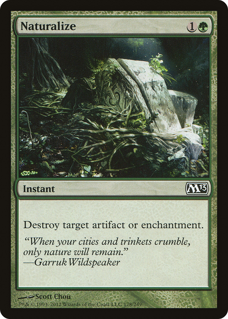 Naturalize [M13 - 178]