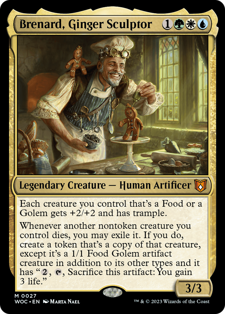 Brenard, Ginger Sculptor [WOC - 27]