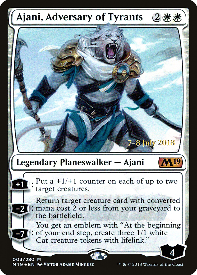 Ajani, Adversary of Tyrants [PRE - 3]