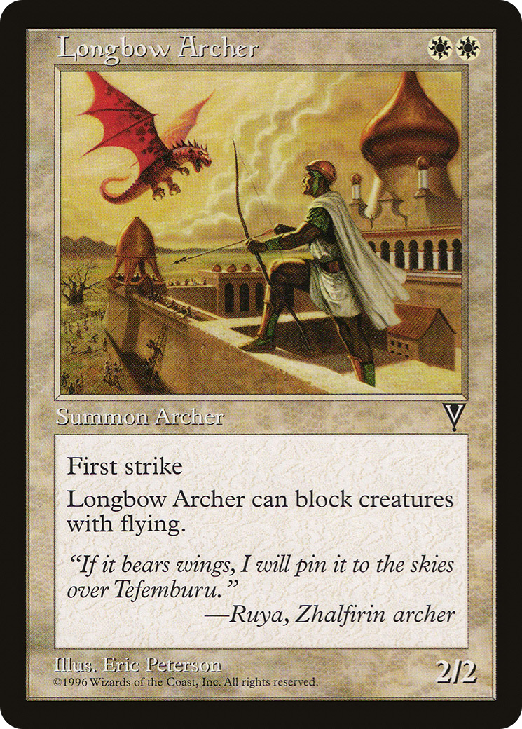 Longbow Archer [VIS - N/A]