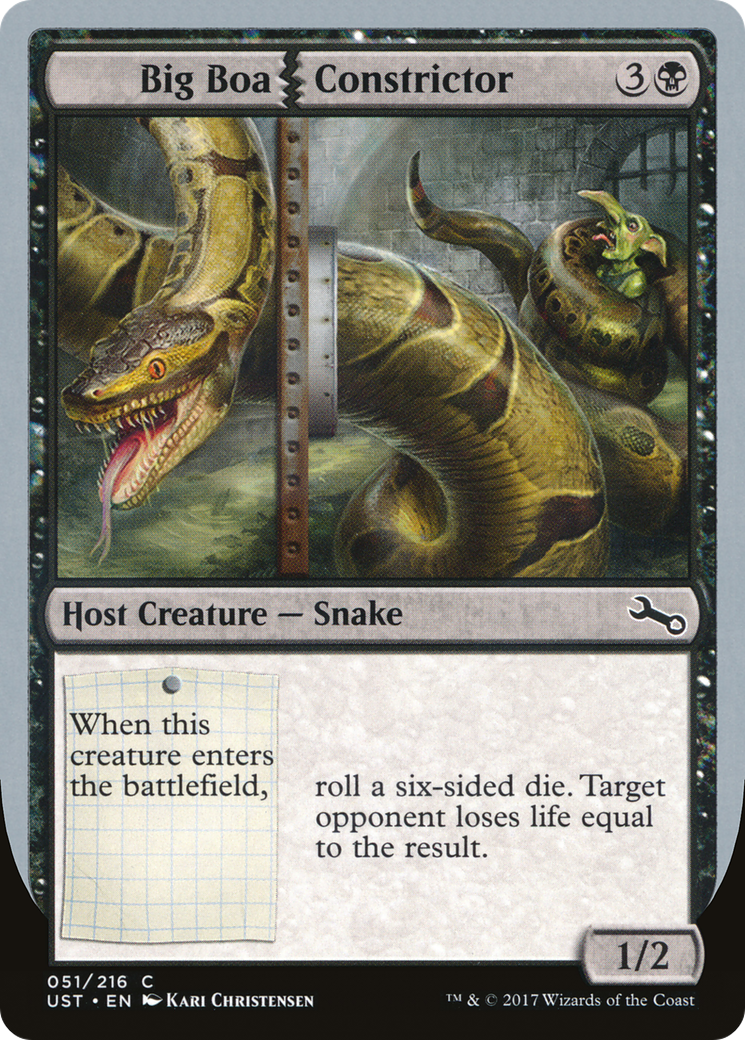 Big Boa Constrictor [UST - 51]