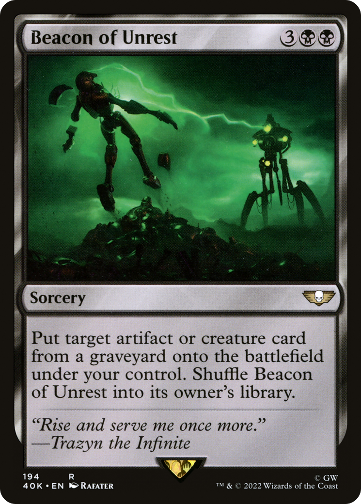 Beacon of Unrest [40K - 194]