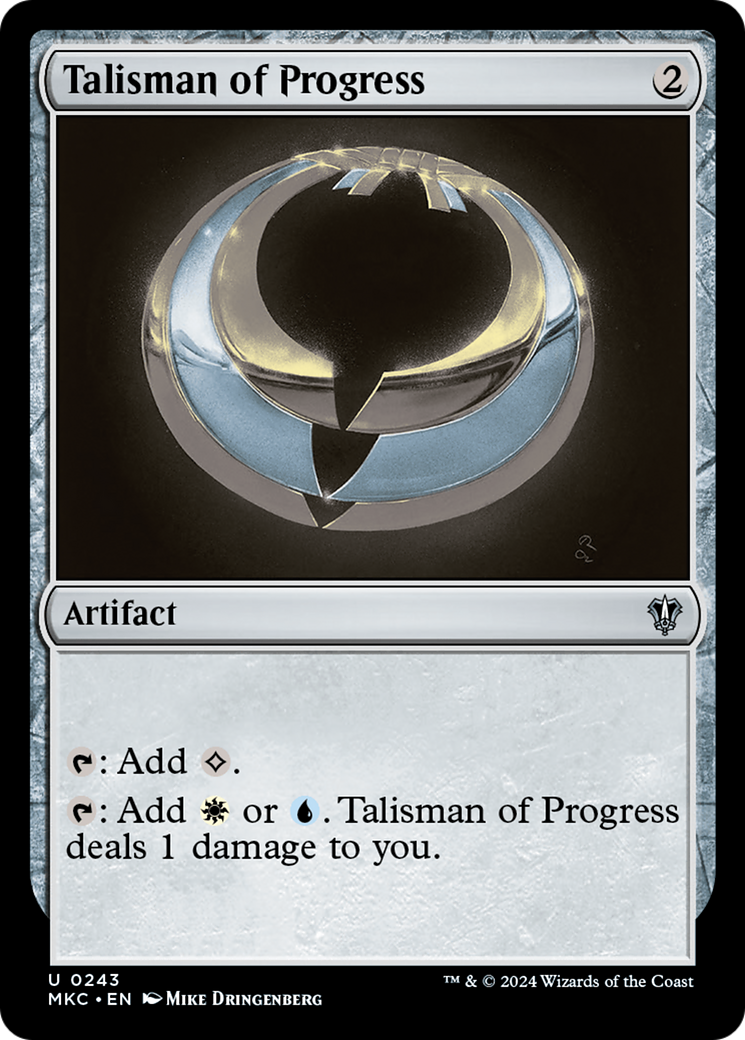 Talisman of Progress [MKC - 243]