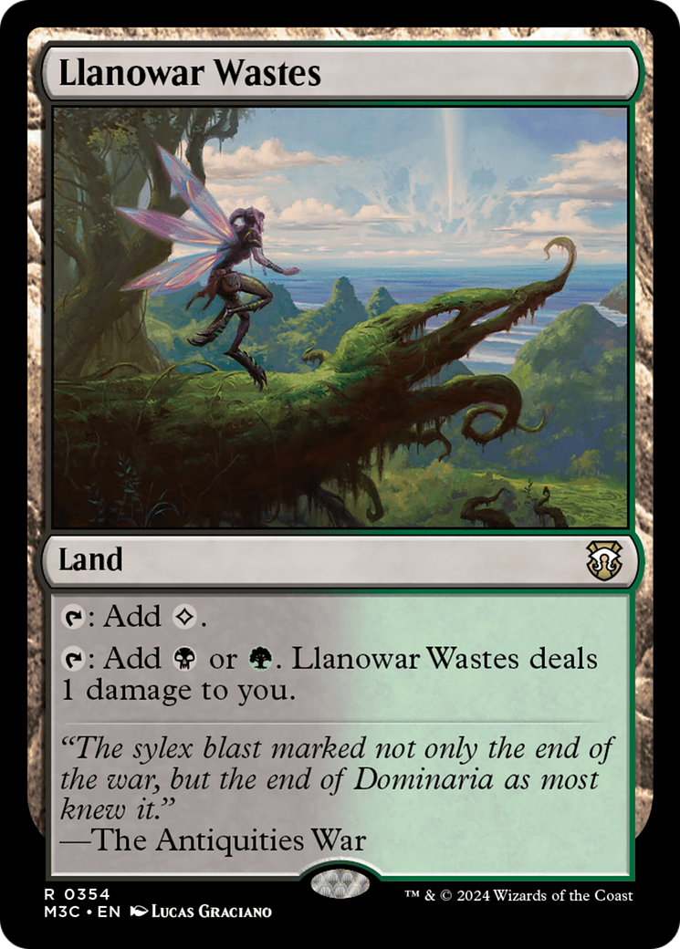 Llanowar Wastes [M3C - 354]