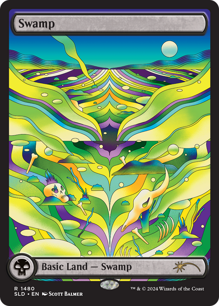 Swamp (SLD-1480) - Secret Lair Drop Foil