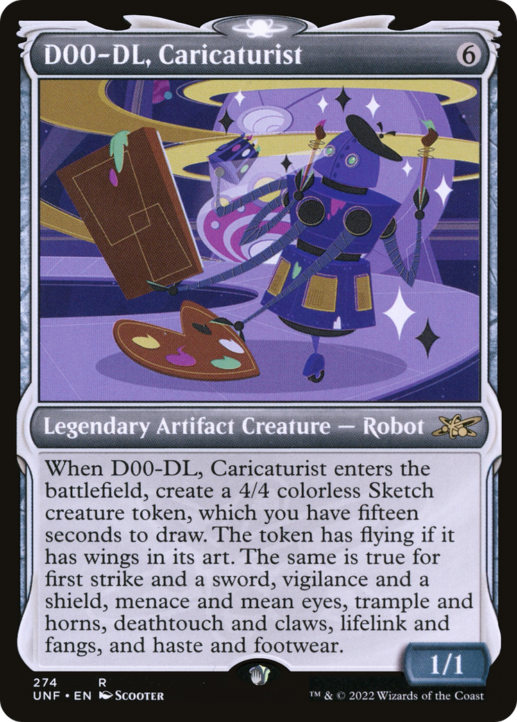 D00-DL, Caricaturist (Showcase) [UNF - 274]