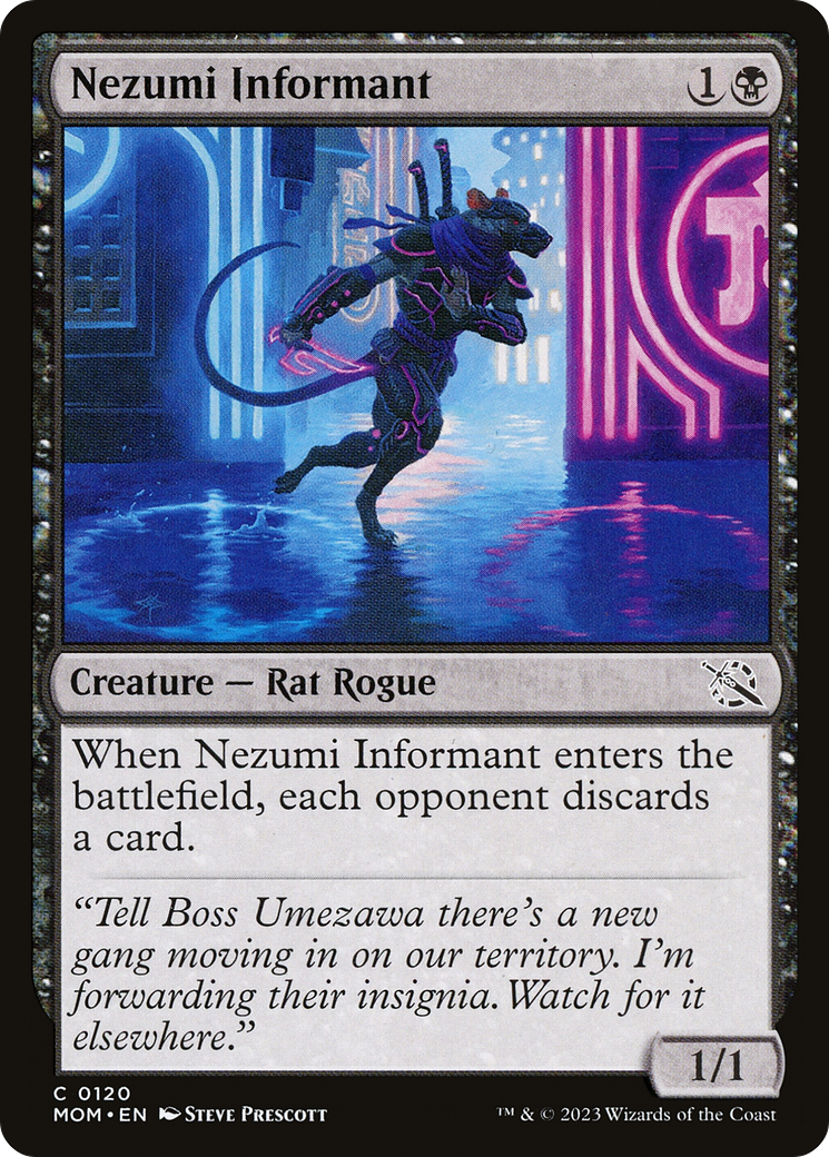Nezumi Informant [MOM - 120]