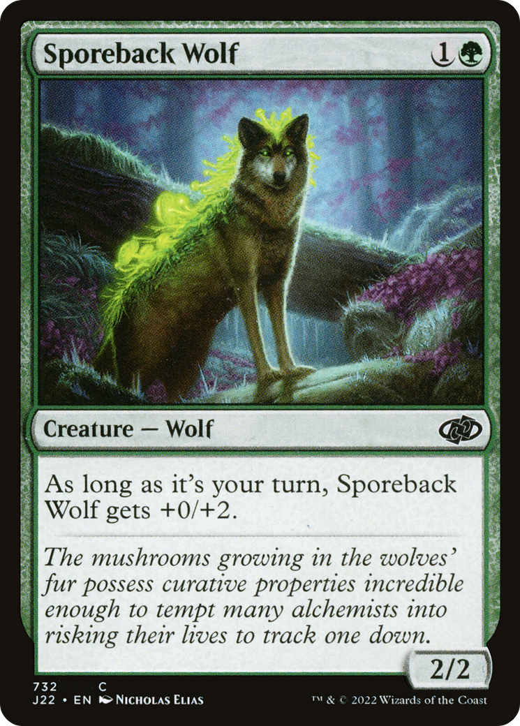 Sporeback Wolf [J22 - 732]