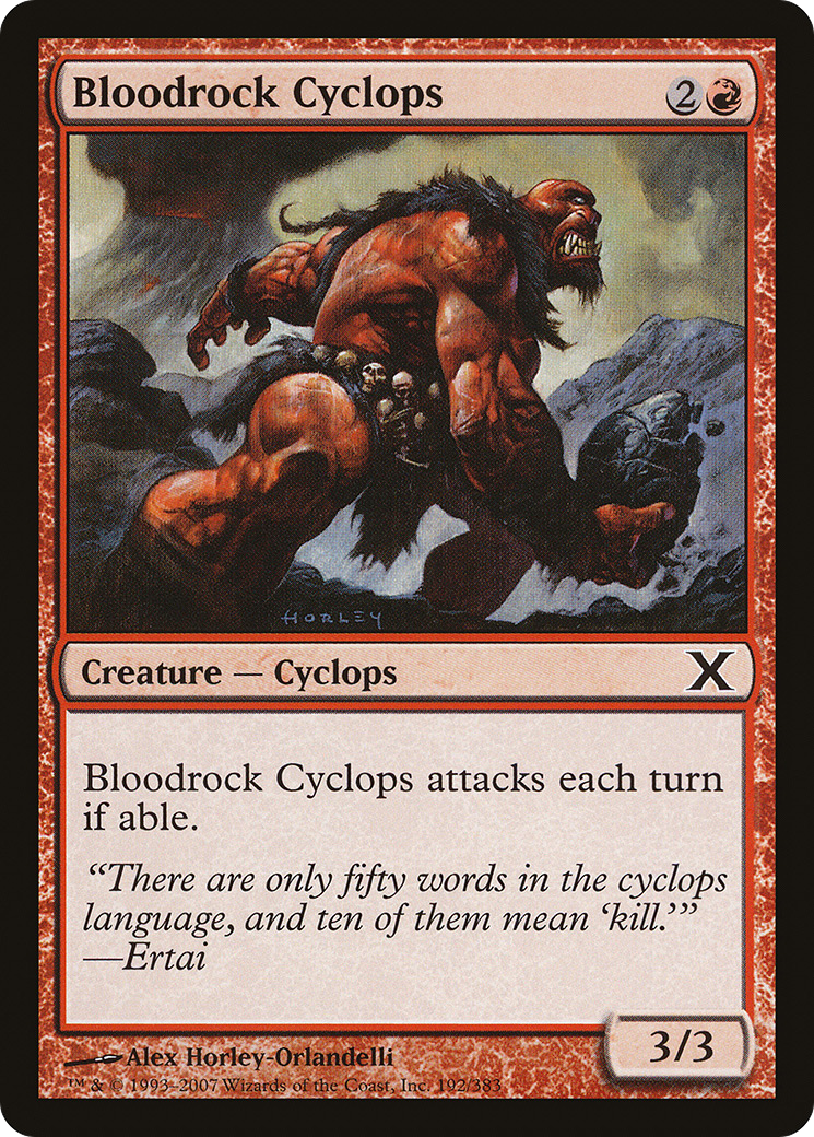 Bloodrock Cyclops [10E - 192]