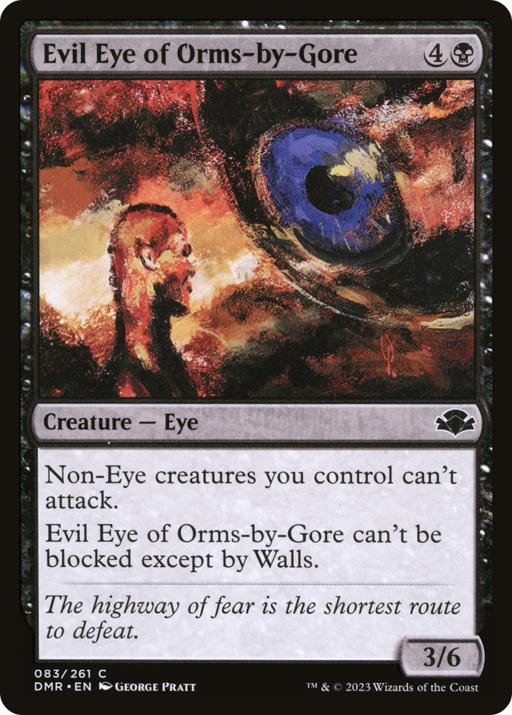 Evil Eye of Orms-by-Gore [DMR - 83]