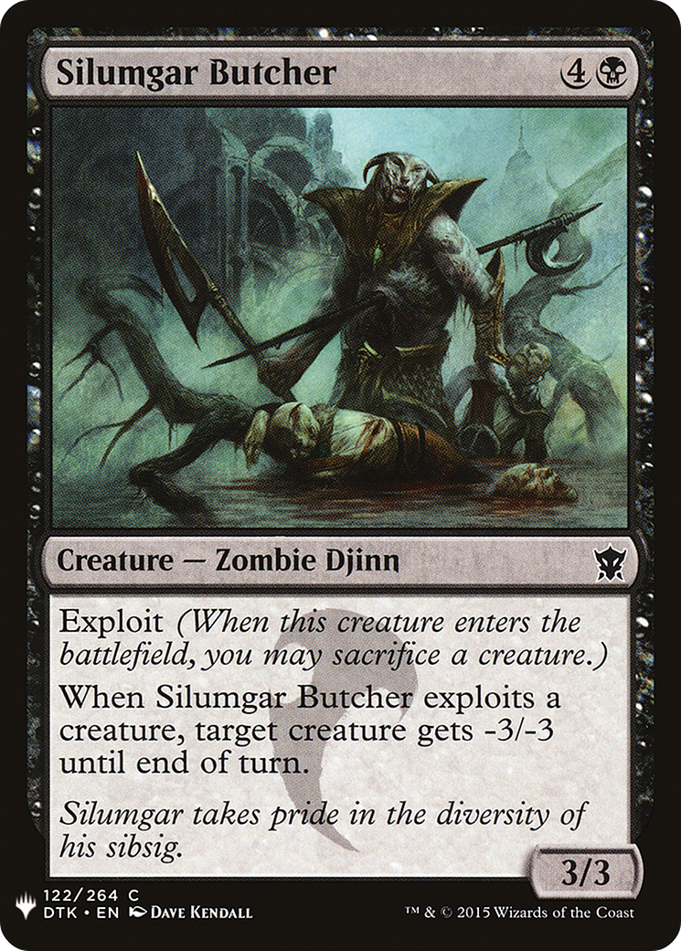 Silumgar Butcher [LIST - 122]