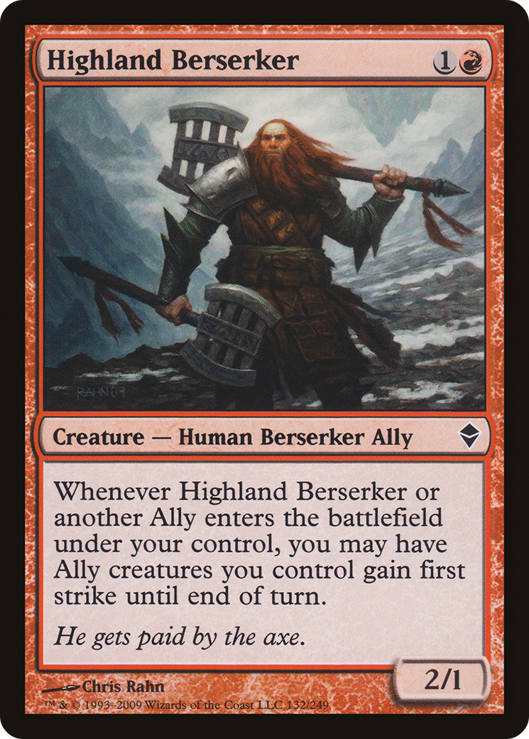 Highland Berserker [ZEN - 132]