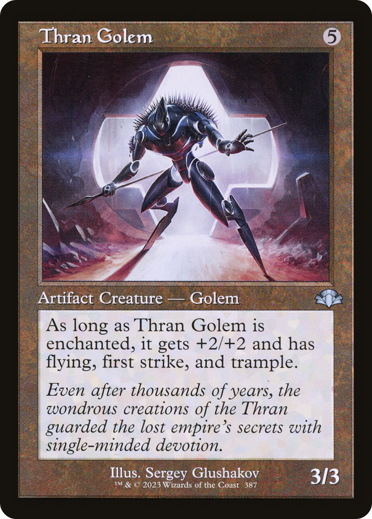 Thran Golem (Retro Frame) [DMR - 387]