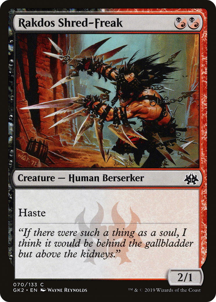 Rakdos Shred-Freak [GK2 - 70]