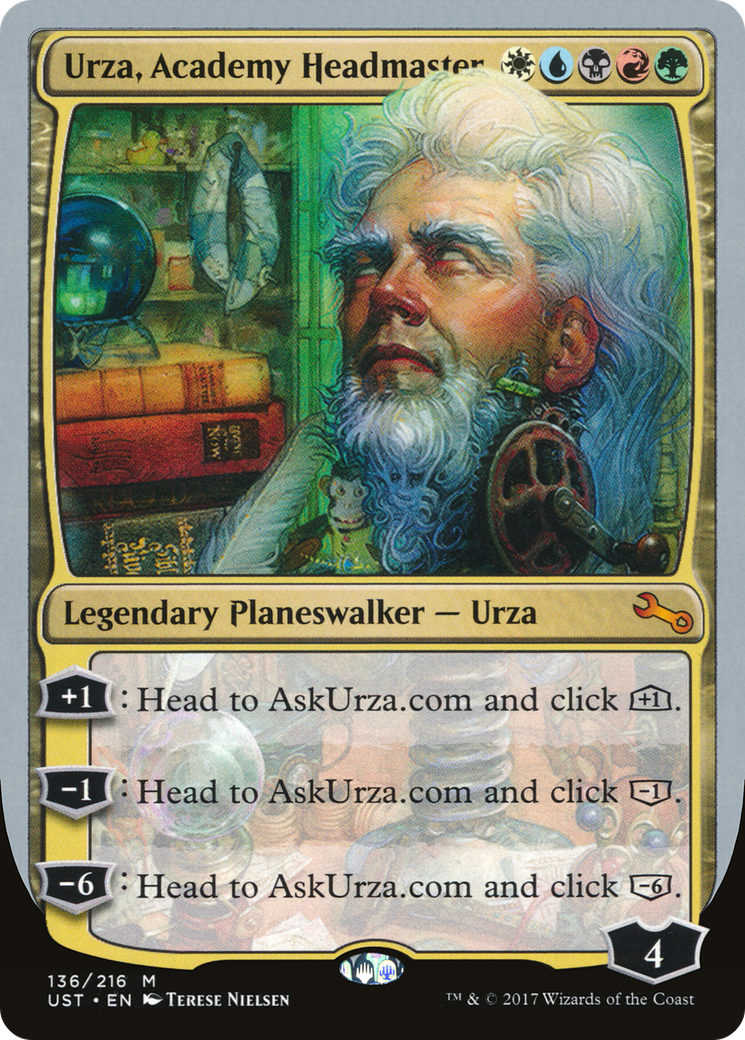 Urza, Academy Headmaster [UST - 136]