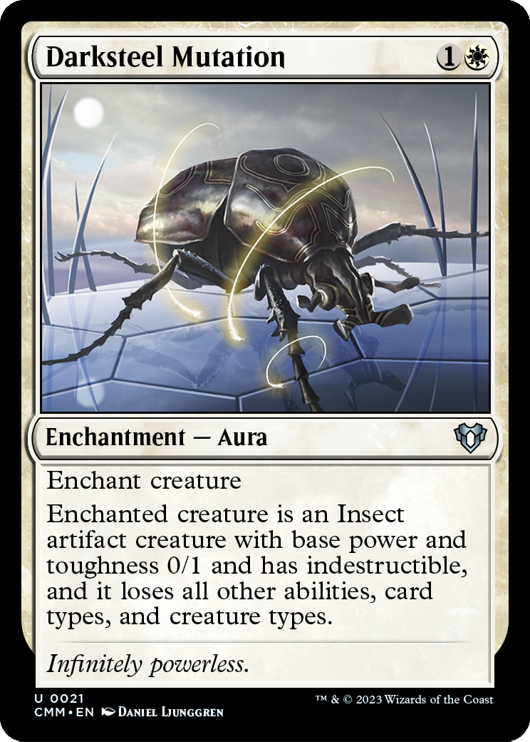 Darksteel Mutation (CMM-021) - Commander Masters