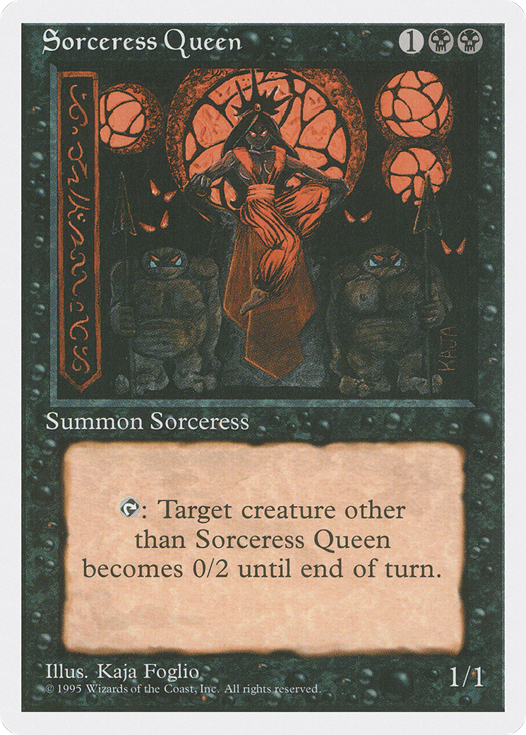 Sorceress Queen [4ED - N/A]