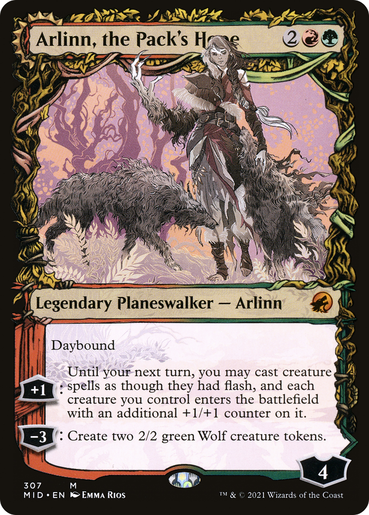 Arlinn, the Pack's Hope (Showcase) [MID - 307]