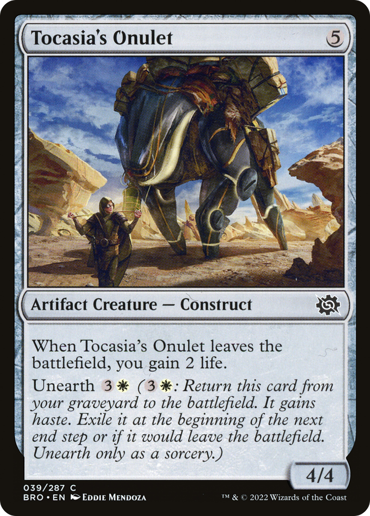 Tocasia's Onulet [BRO - 39]