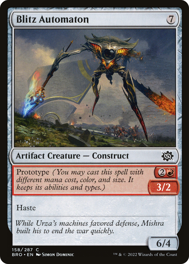 Blitz Automaton [BRO - 158]