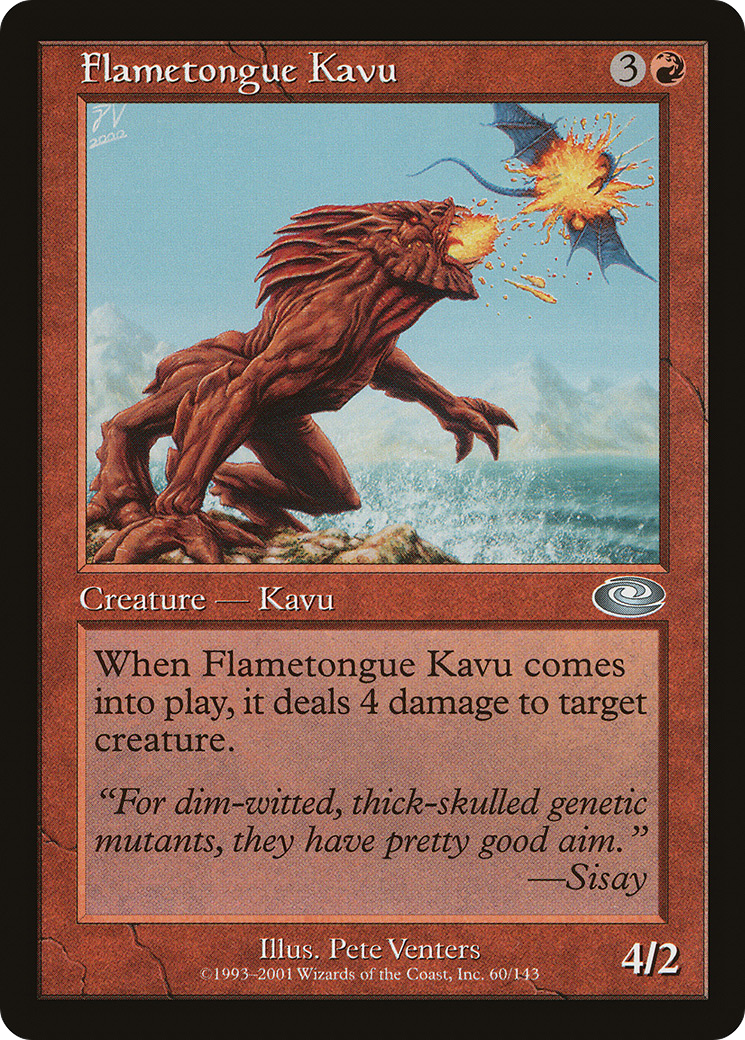 Flametongue Kavu [PLS - 60]