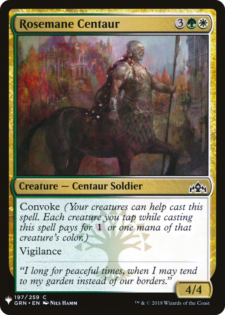 Rosemane Centaur [LIST - 197]