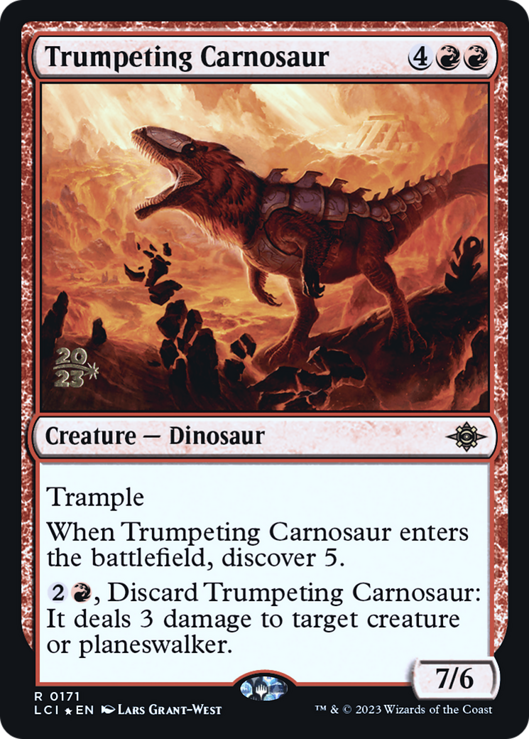Trumpeting Carnosaur [PRE - 171]